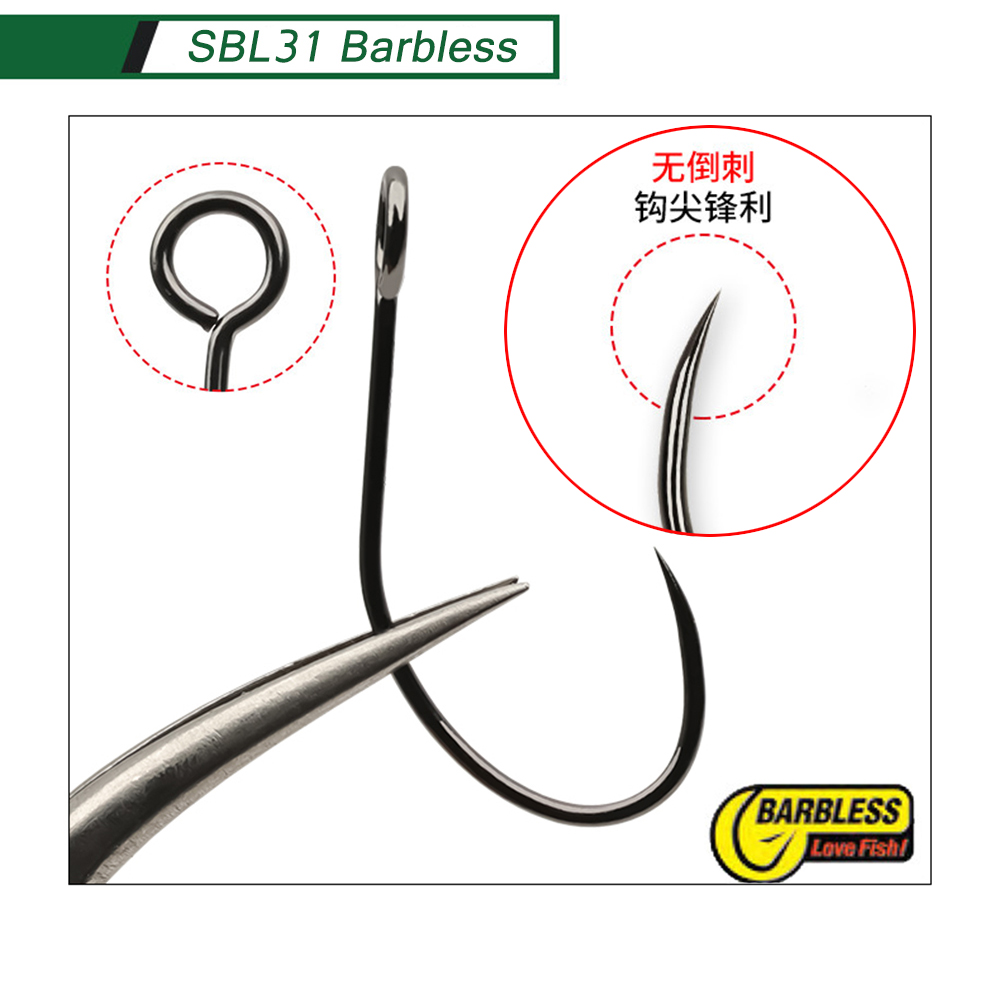 Fishing Hook Assortment - Castfanatic S31 Barbed Assist Hook SBL31