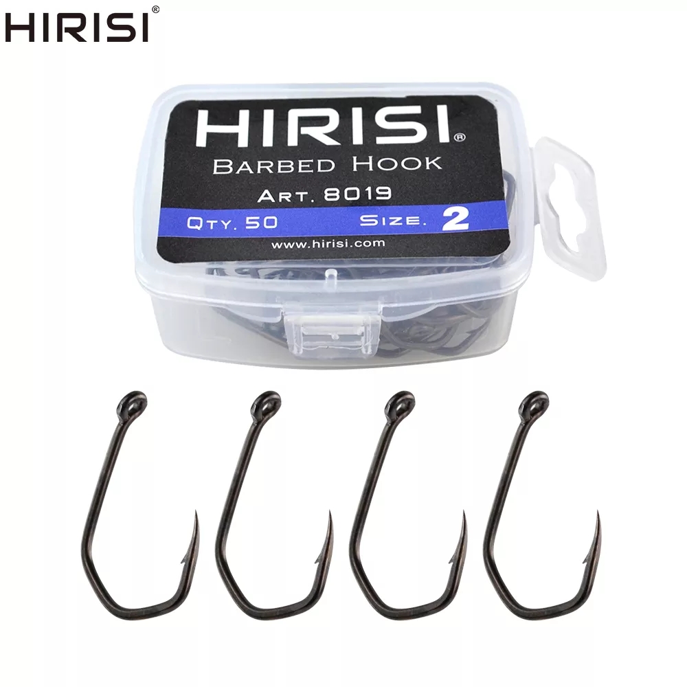 Fishing Hook Barbless - 50 stücke Karpfen Angeln Haken Stacheldraht