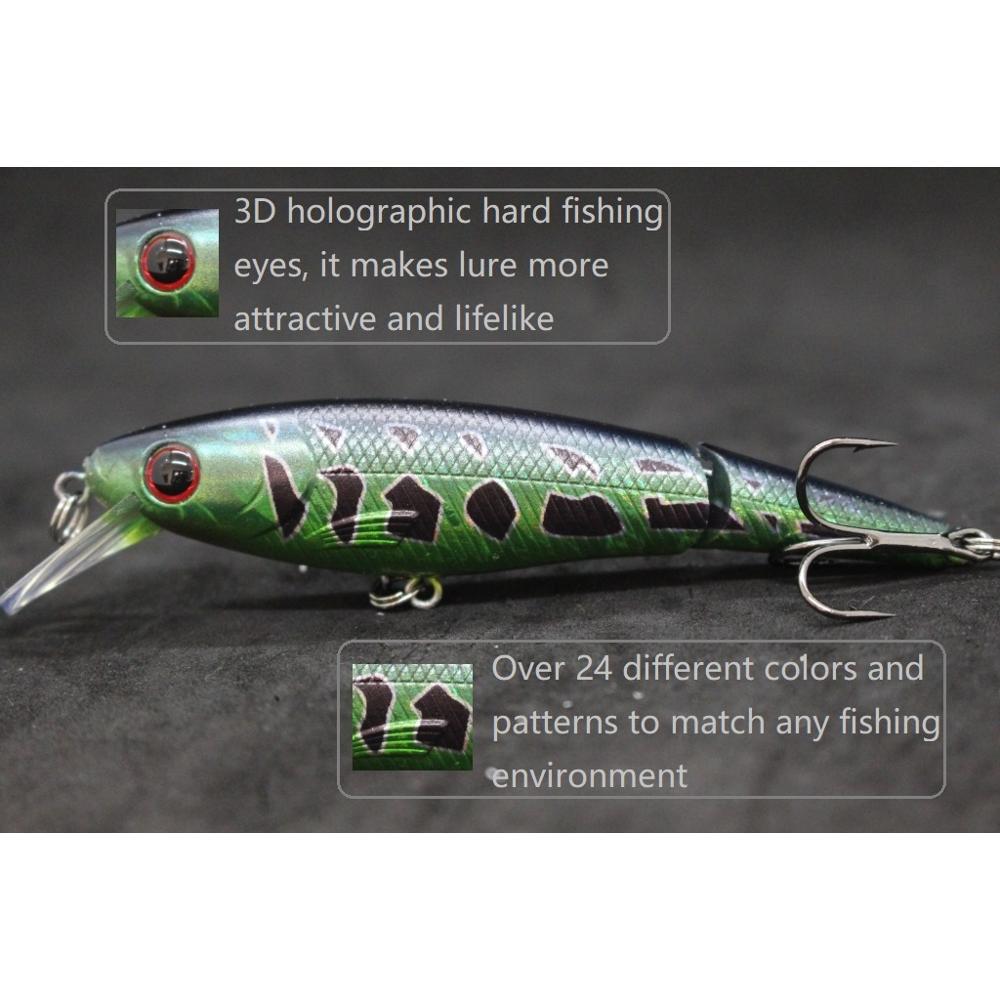 WLure Angelköder 10cm 14g Gele – Fishing Hook Size Bewertung und Preis