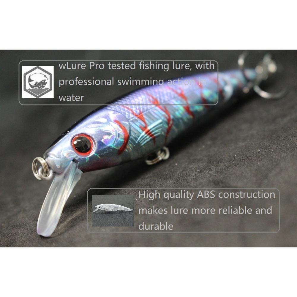 WLure Angelköder 10cm 14g Gele – Fishing Hook Size Bewertung und Preis
