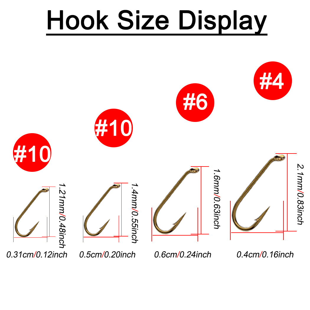 (Insgesamt: 40 Stück Köder) 5  – Fishing Hook Size Bewertung und Preis