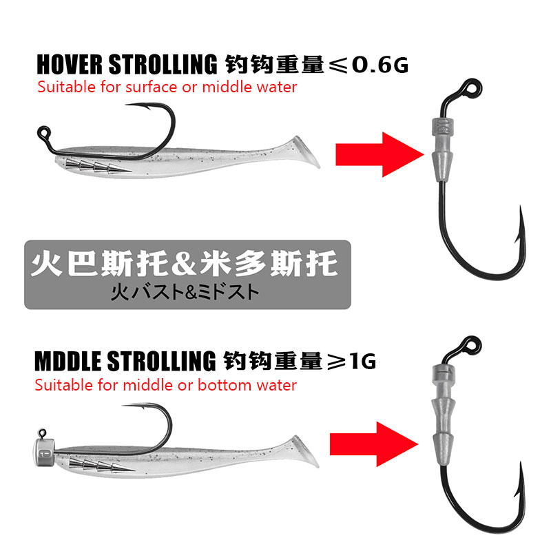 WODJYJ 10 Stück 0,6 g 1 g Ange – Fishing Hook Barbless Bewertung und Preis