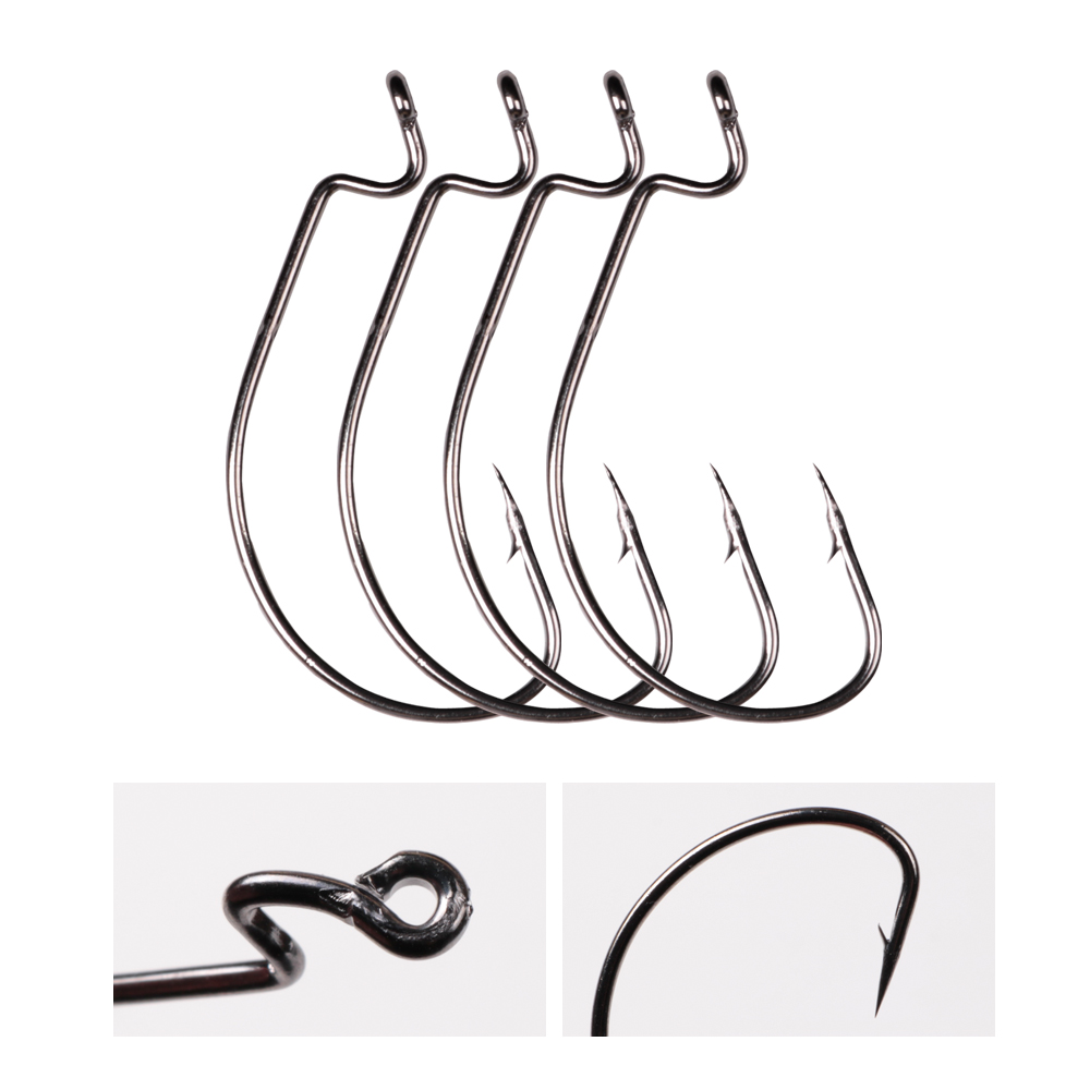 LUSHAZER 10 teile/los Carbon S – Fishing Hook Barbless Bewertung und Preis