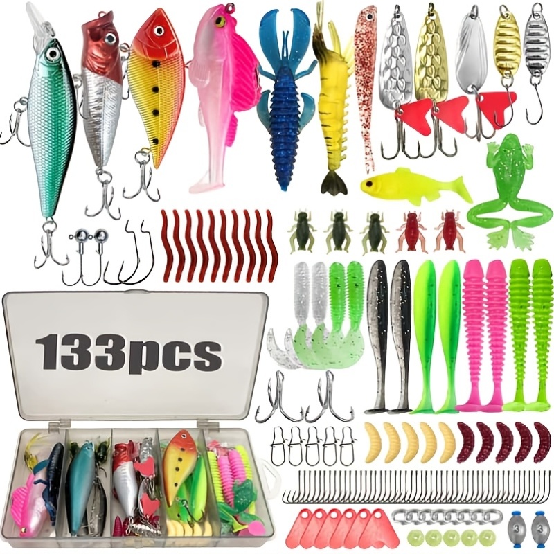 133-teiliges Premium-Angelköde – Fishing Hook Box Bewertung und Preis