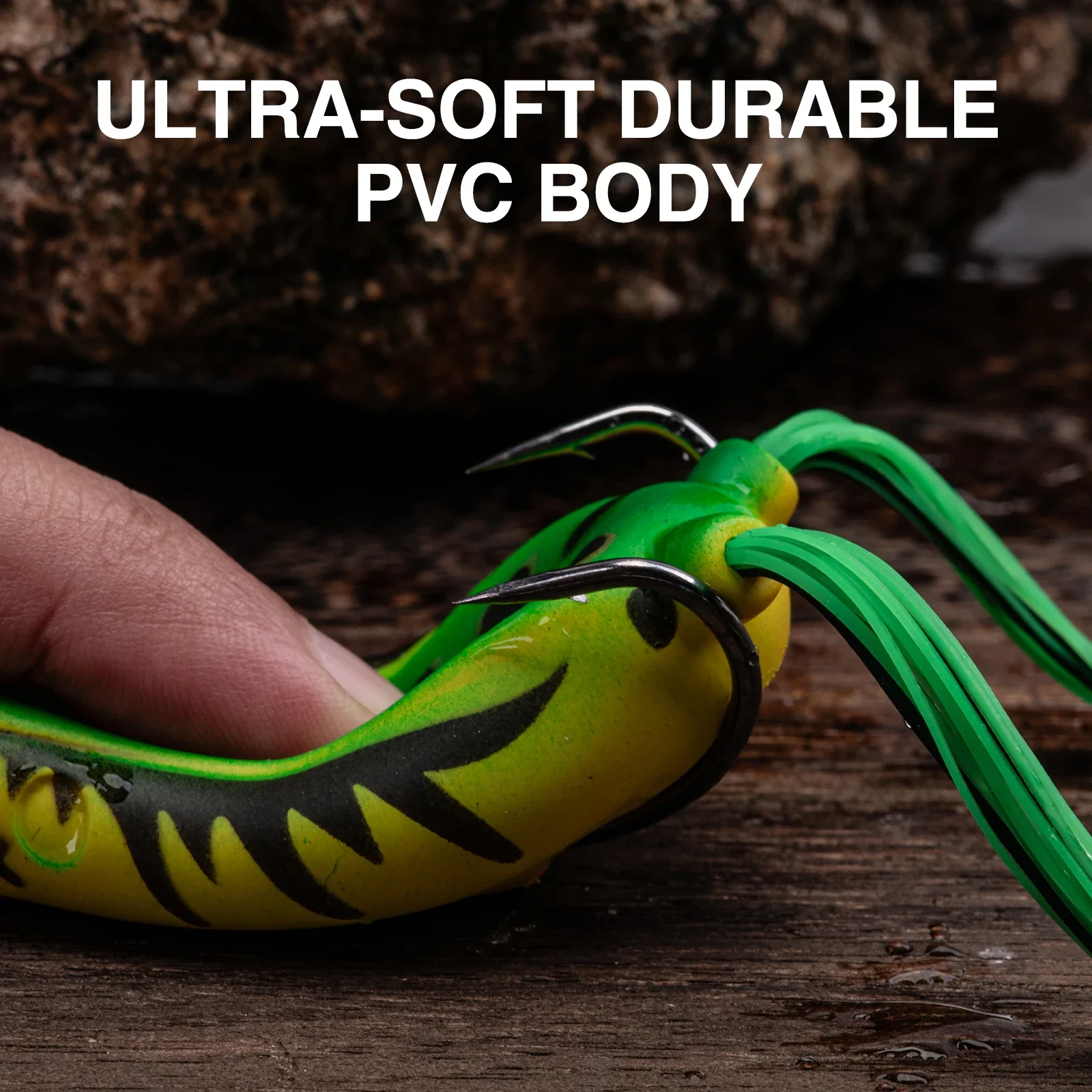 Goture Weicher PVC-Popper-Fros – Fishing Hook Weedless Bewertung und Preis