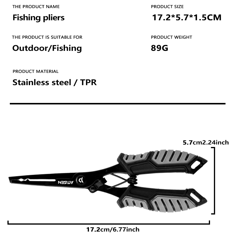 Angel zange Haken entferner Ed – Fishing Hook Sharpener Bewertung und Preis