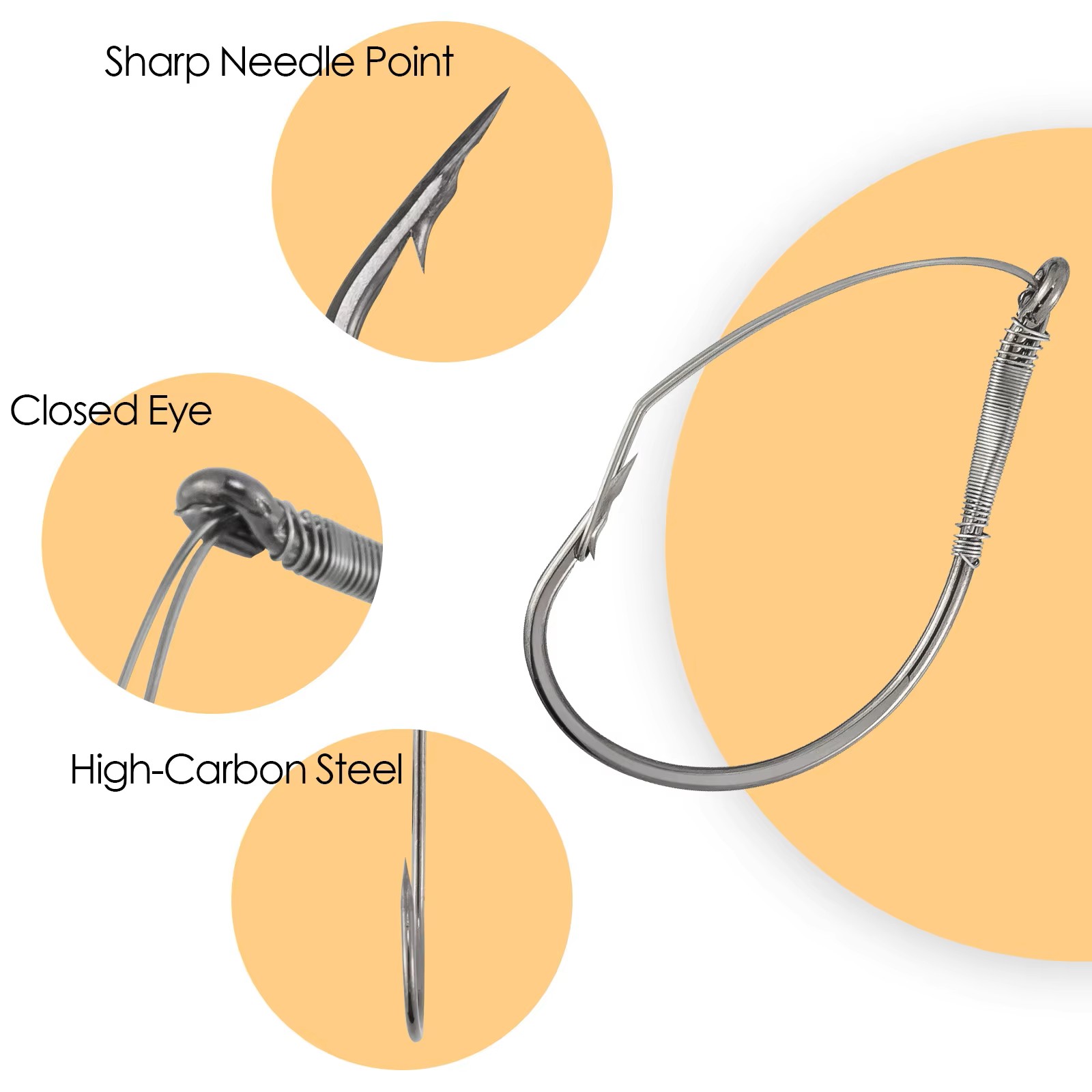 FishTrip Weedless Wacky Rig Ho – Fishing Hook Circle Bewertung und Preis