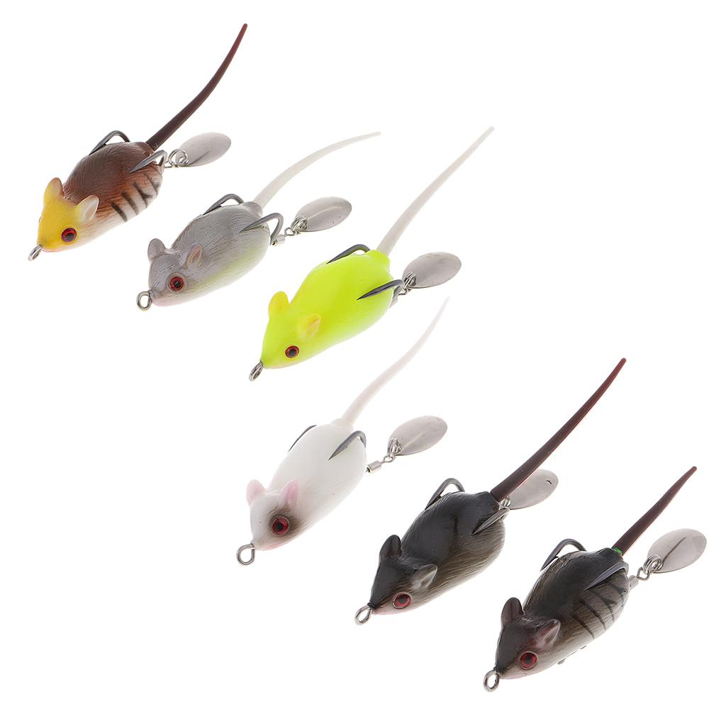 Hohlkörper-Mäuseköder mit Dopp – Fishing Hook Weedless Bewertung und Preis