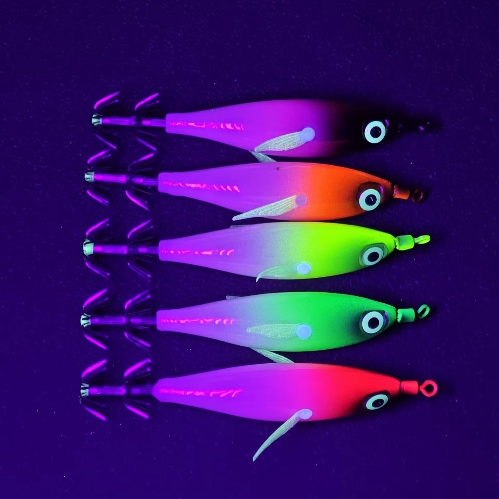 5er-Set Tintenfisch-Jig-Set, F – Fishing Hook Size Bewertung und Preis